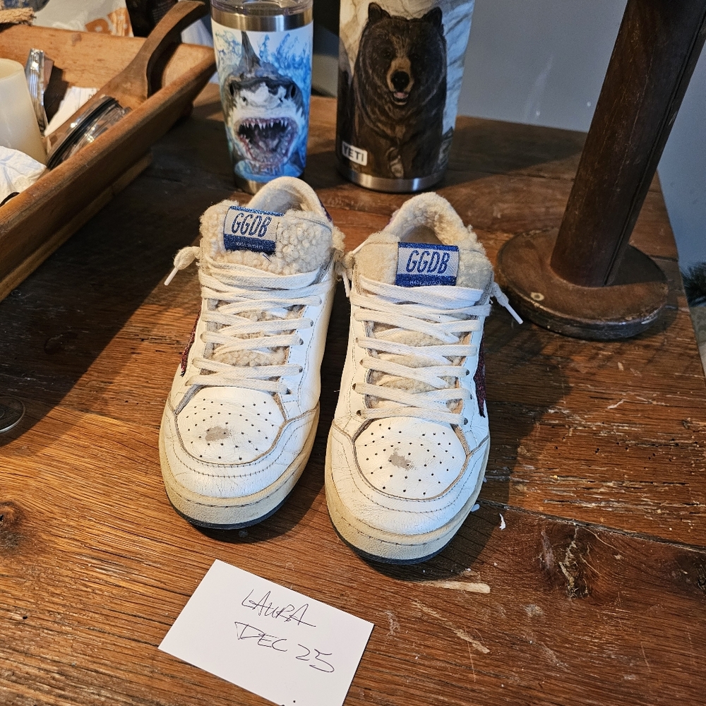 Golden Goose Deluxe Brand Ballstar Sneakers Sz 36 EUC
